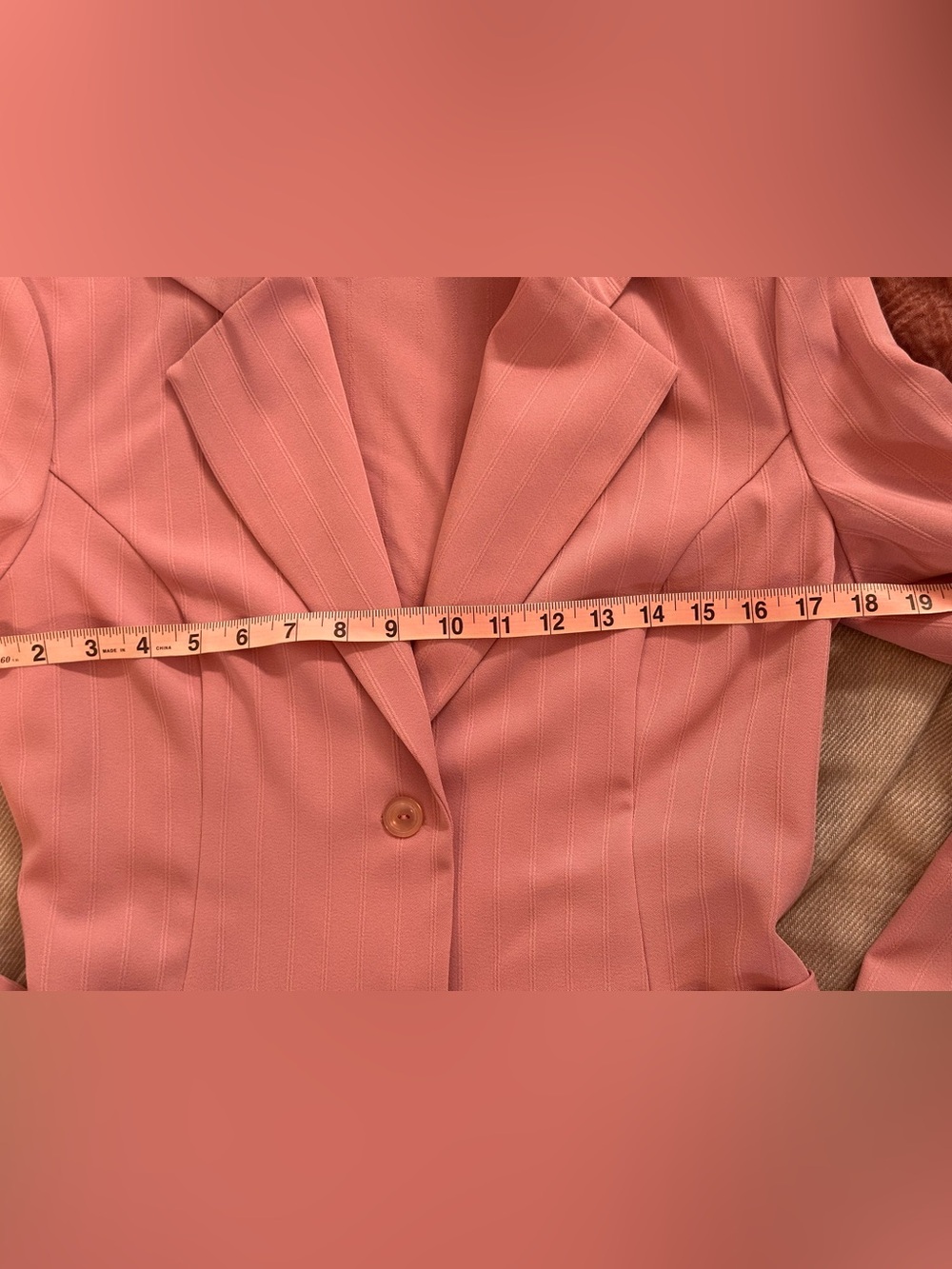 A BYER Women's Pink Blazer Jacket - Size Large